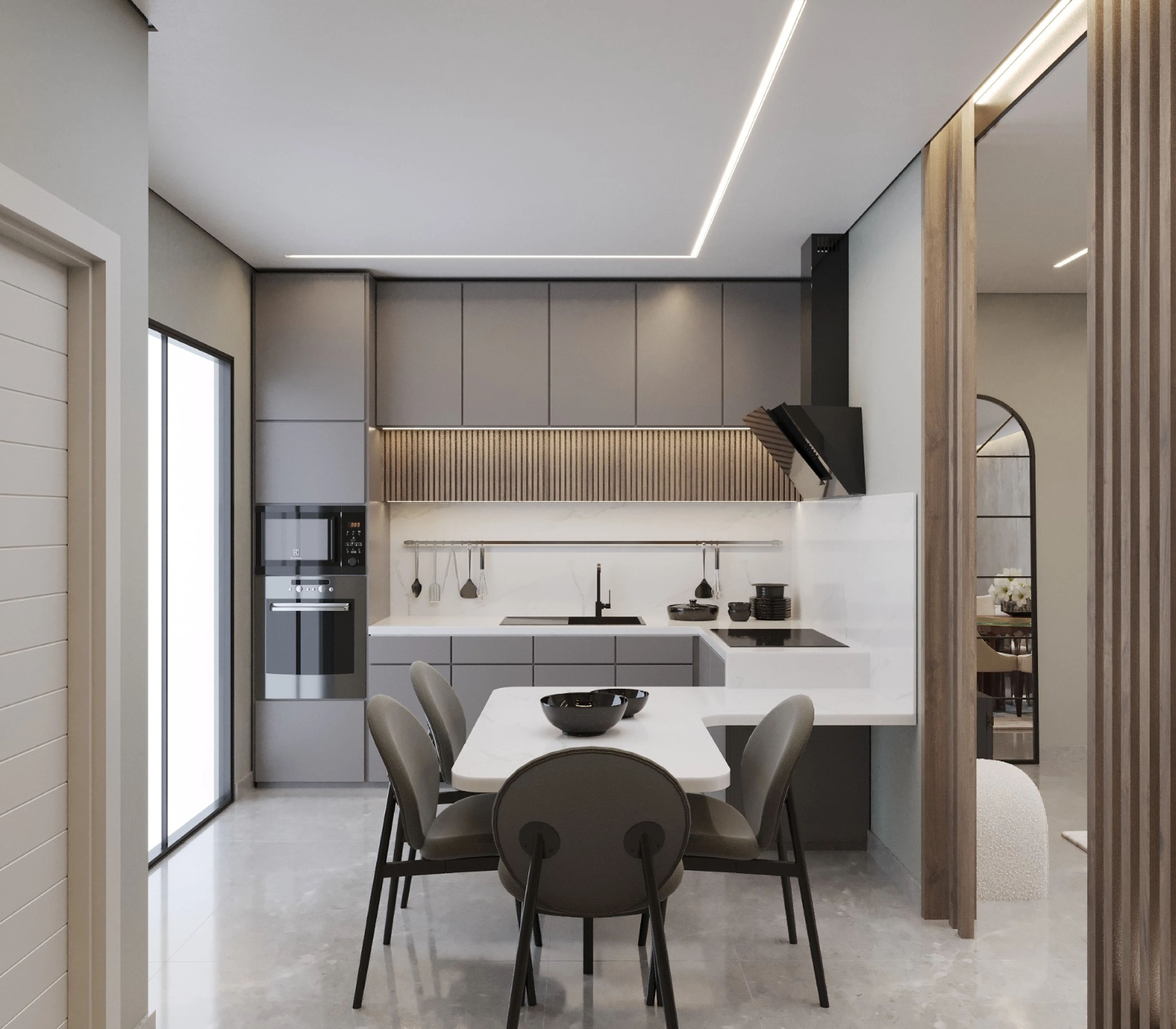 تصميم مطبخ